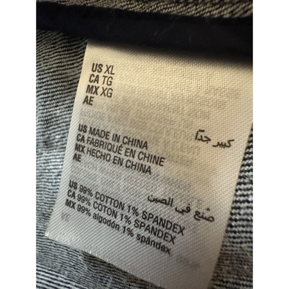 INC International Concepts Dark Denim Single Breasted Blazer Women Size XL - Picture 6 of 6